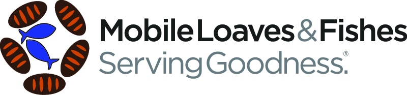 Mobile Loaves and Fishes Logo Horizontal